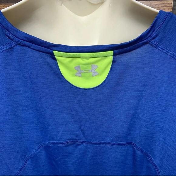 Under Armour blue tee shirt size XL heatgear - Picture 7 of 8